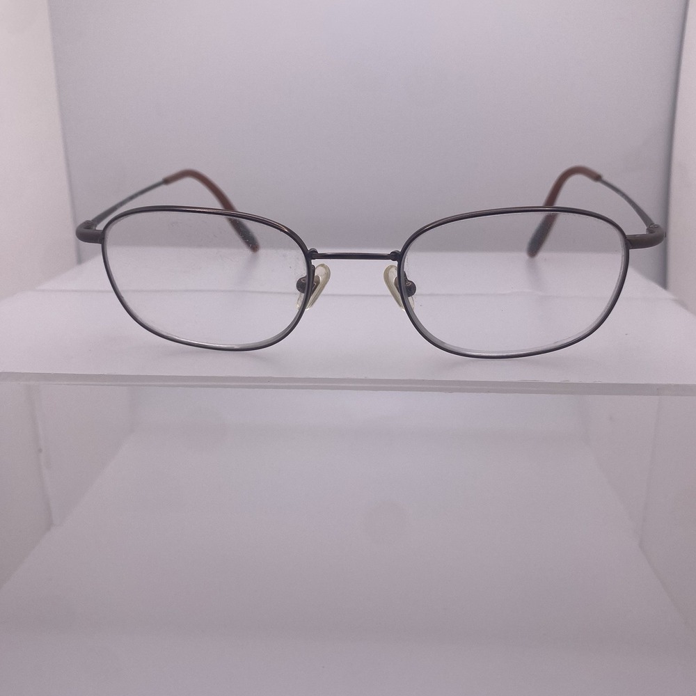 Nike with Flexon Eyeglasses FRAME ONLY 4009 Full Rim 52-20-145 Brown 855